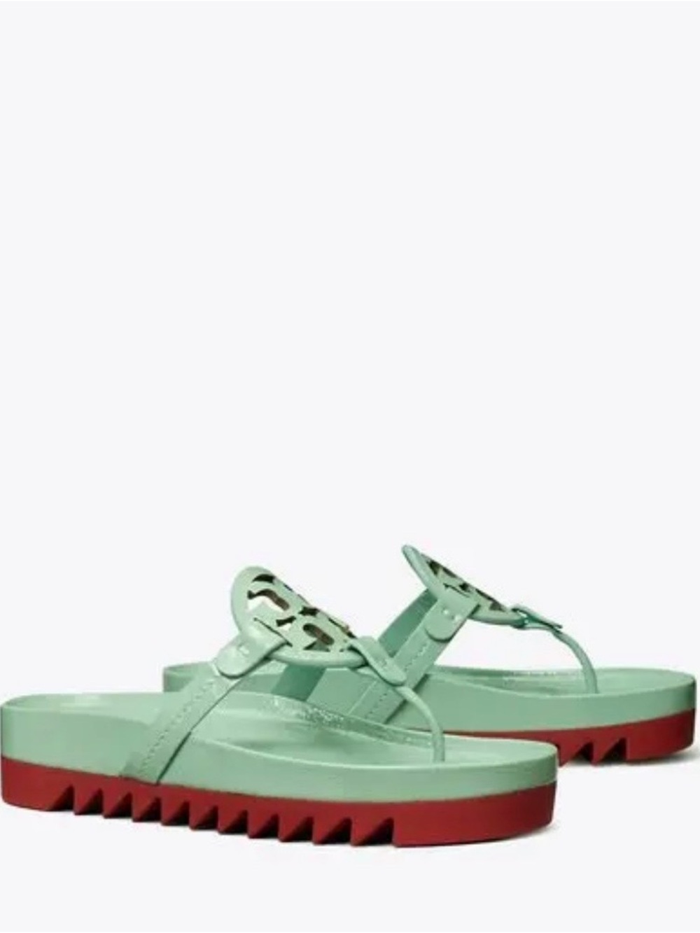 Tory Burch Miller Lug Sandals 6M
